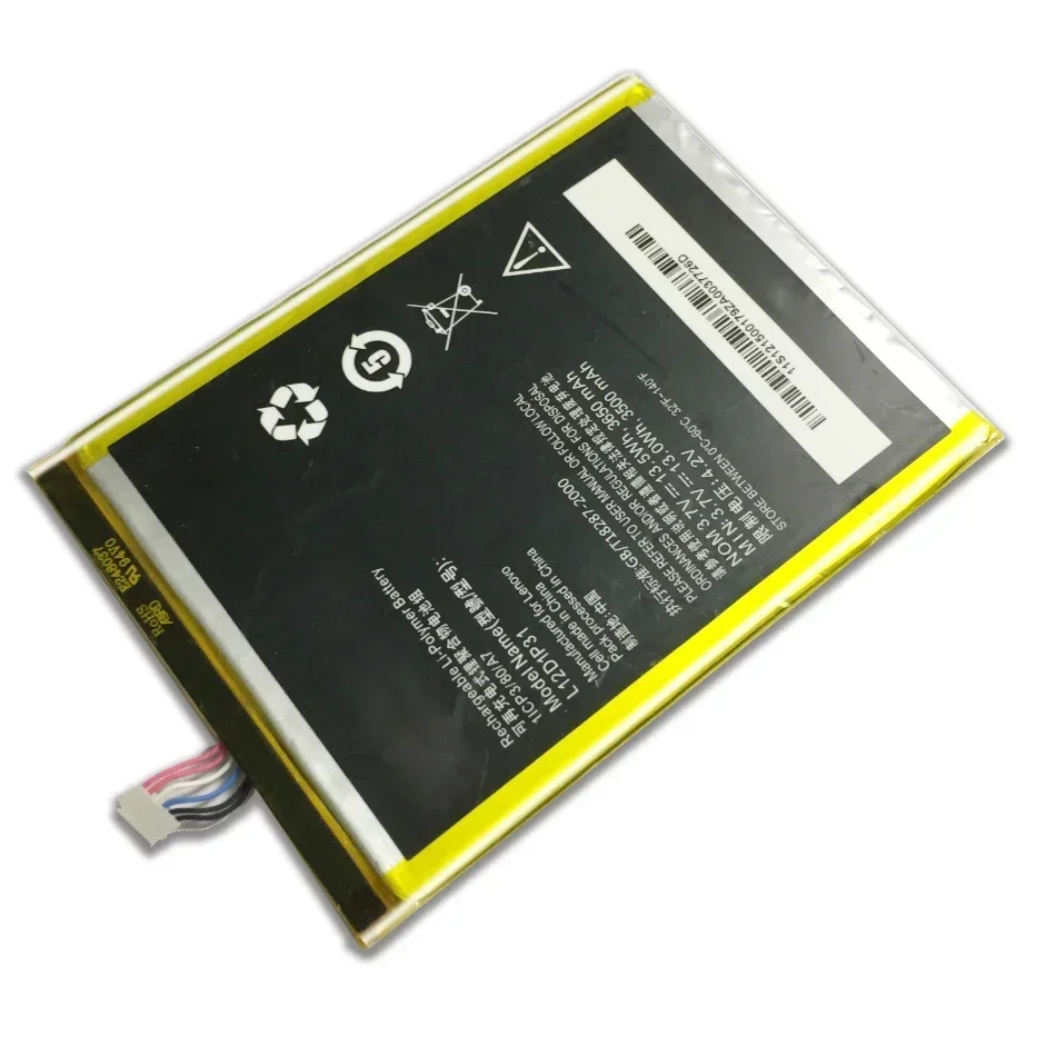 Литий-полимерный аккумулятор L12D1P31 L12T1P33 3650 мАч для Lenovo IdeaTab Lepad A1000 A1010 A5000 A3000 A3000-H