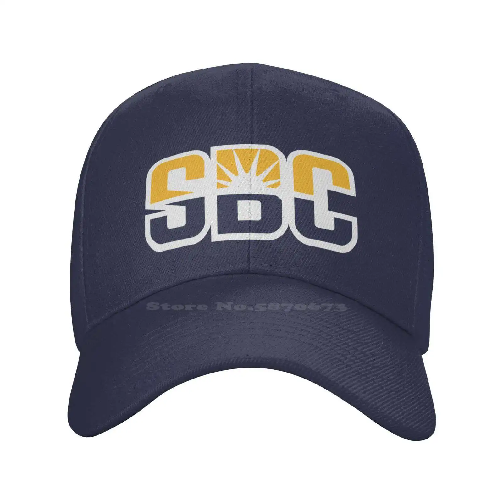 

Sun Belt Conference Logo Print Graphic Casual Denim cap Knitted hat Baseball cap