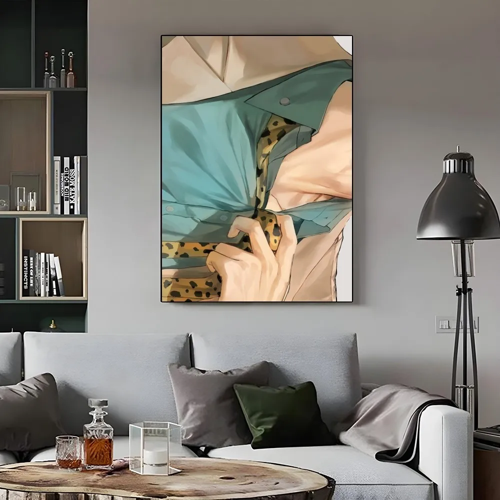 Художественный бумажный постер juютсу Kaisen Nanami Kento с принтом для дома гостиной