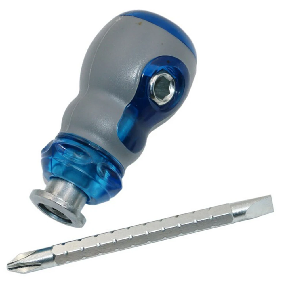 

Scalable Screwdriver More Labor-saving 112mm 1pc Chrome Vanadium Steel Mini Dual Purpose Home & Garden Brand New