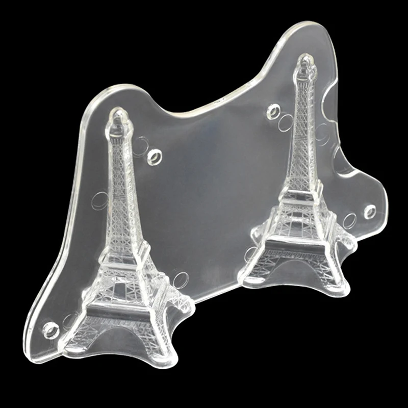 

3D DIY Eiffel Tower Shaped Chocolate Mold Cake Decorating Molds