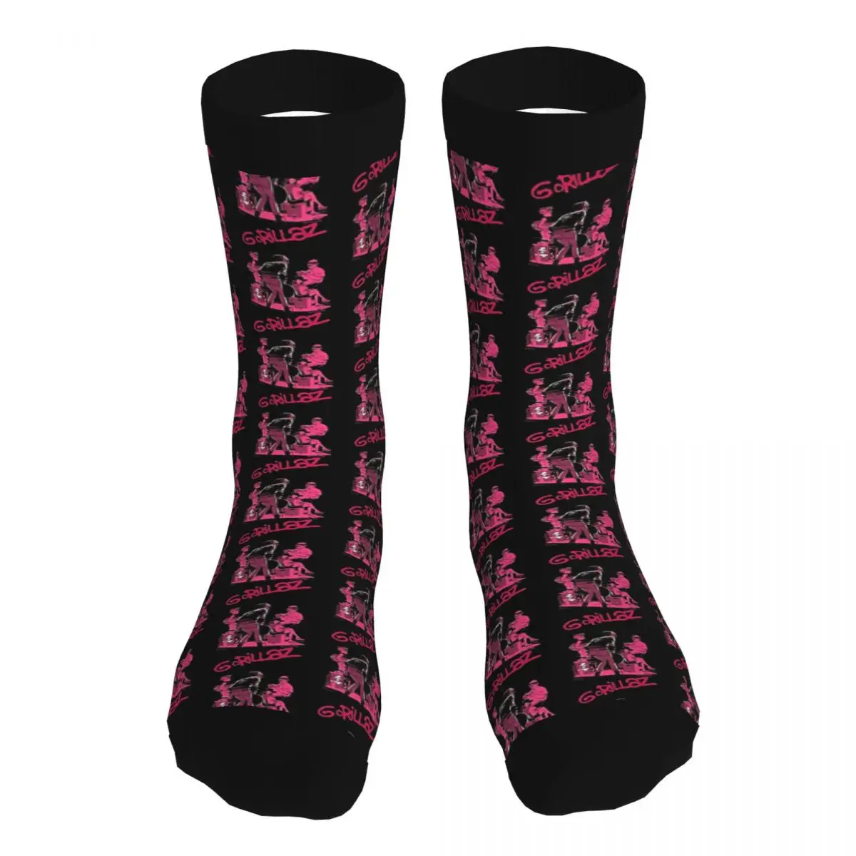 

Носки мужские из 90% полиэстера, Hdfgrs Gsdfgsd Gorillaz, классные зимние носки для средней длины