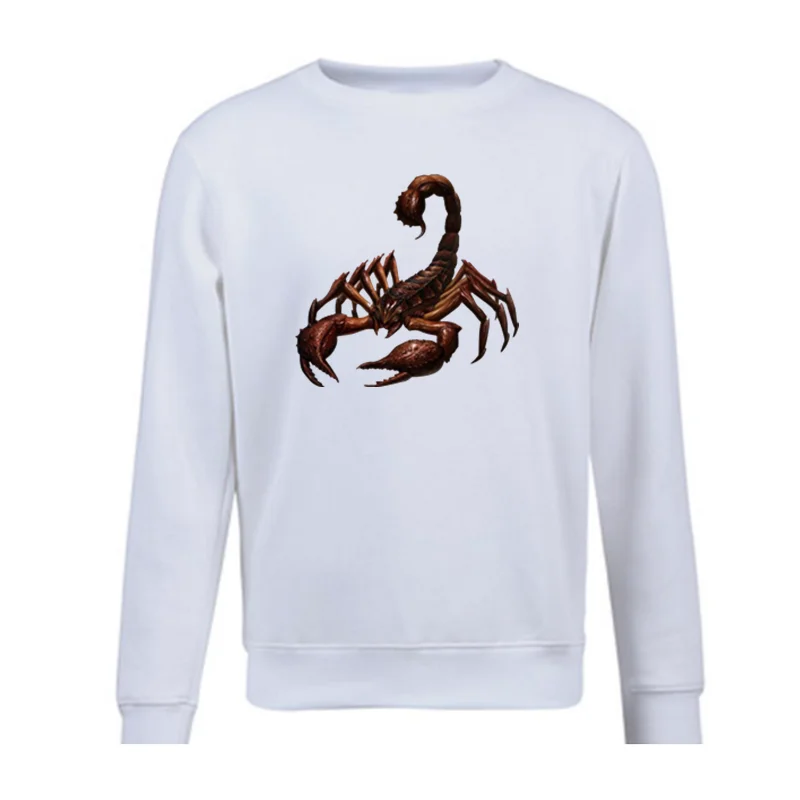 

Scorpion Design Hoodie Cool 3D Cartoon Animal Print Sweatshirt Men Fleece pullover Hip Hop Coat Tops Harajuku Streetwear