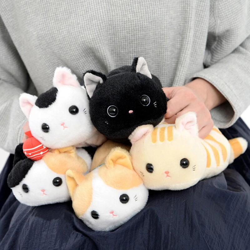 

Cute Pencil Case Cat Plush Pencil Case Kawaii Cat Doll School Student Plush Pencil Case High Quality Small Storage Bag