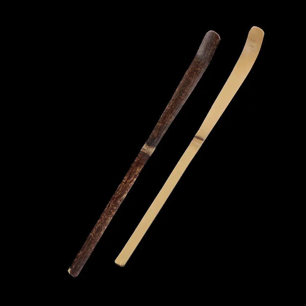 

Деревянные палочки чайного листа маття, ложка, чайная посуда, кухонный инструмент из черного бамбука, приспособление для специй, кухонная у...