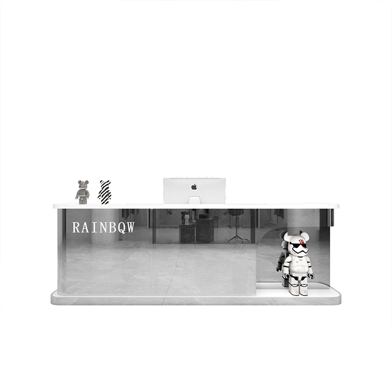 Стойка регистрации для салона красоты столы хранения оформления заказа подиум