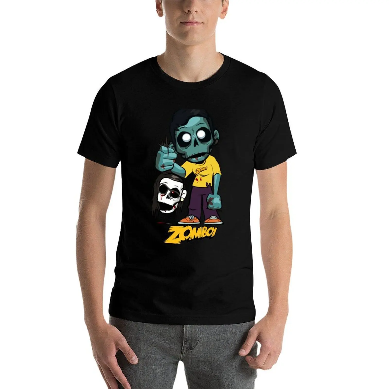Фото Футболка Zomboy с изображением Skrillex из мягкого хлопка, устойчивого к усадке. №4