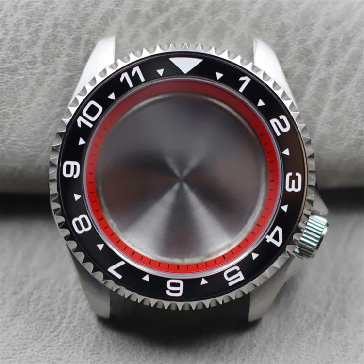 Retrofitting NH35 42mm Watch Case Watch SK007A Abalone Watch Mechanical Watch Retrofitting Case Diving Watch Case Assembly