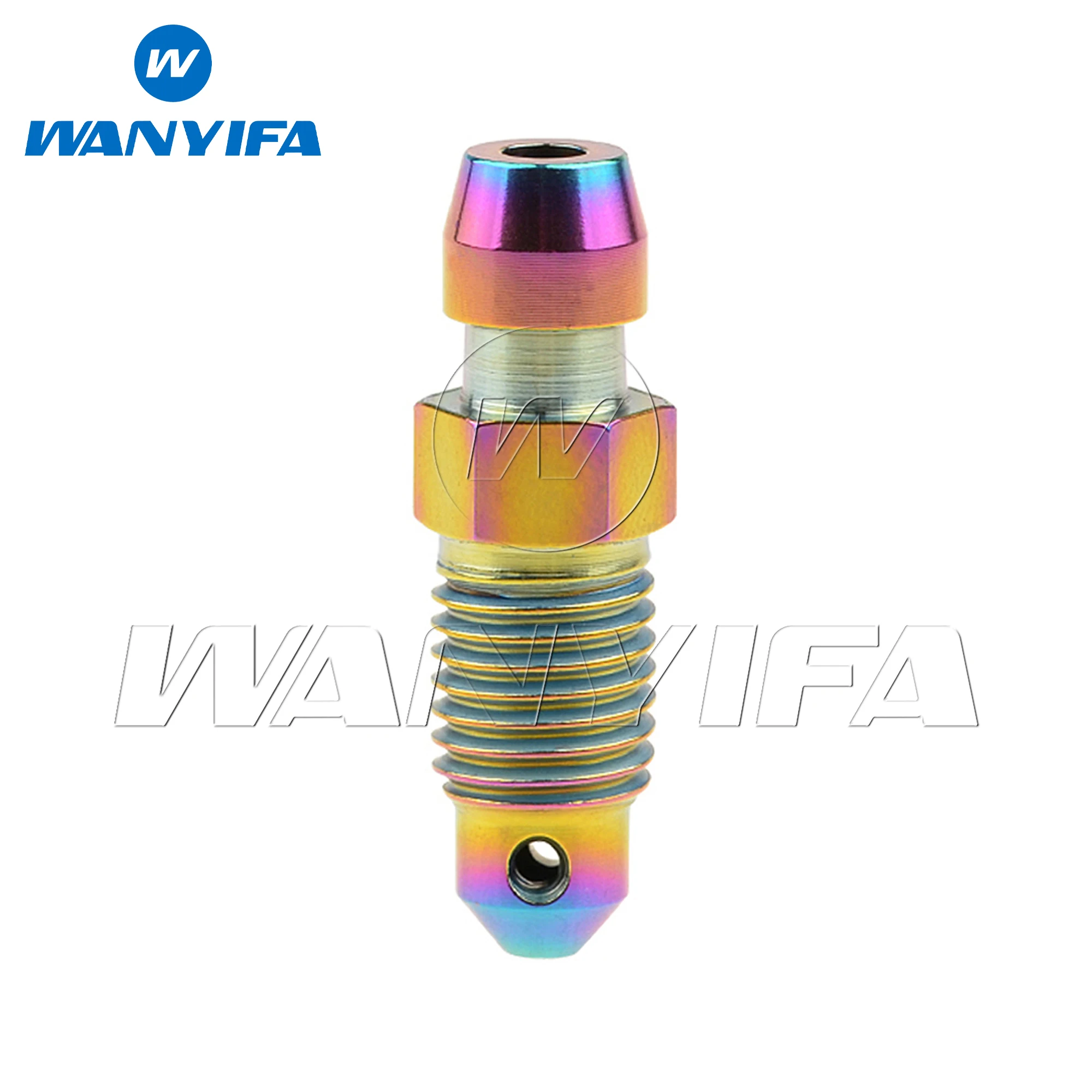 

Титановый болт Wanyifa M6 M8 M10, тормозной суппорт мотоцикла, винты для сброса масла для суппорта Brembo, болты для прокачки воздуха