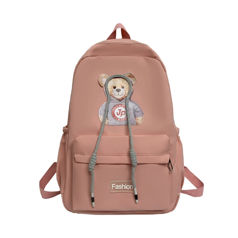 

New Large Capacity Fashion Waterproof Nylon Women Backpack Casual Travel Kawaii Shoulders Bookbag Teenagers Girls Schoolbag
