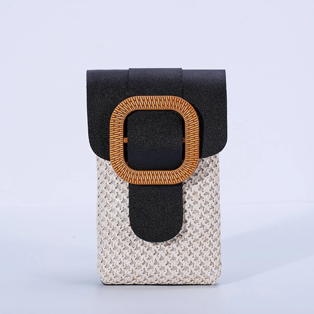 

Fashion Straw Crossbody Bags For Women 2022 Handmade Woven PU Leather Boho Bag Female Summer Beach Holiday Bohemia Shoulder Bags