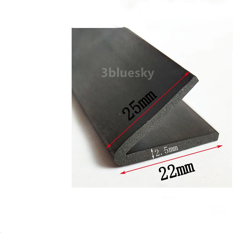 Изготовленная на заказ уплотнительная лента из EPDM с острыми углами угловая