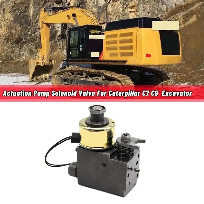 

Actuation Pump Solenoid Valve 319-0678 For CAT Caterpillar C7/C9 Excavator E325D E329D E336D E330D Engine