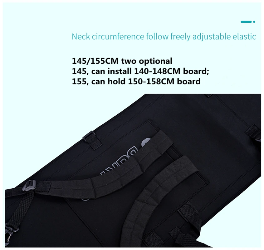 Лыжная сумка защитный чехол для сноуборда водонепроницаемая с двумя ремешками