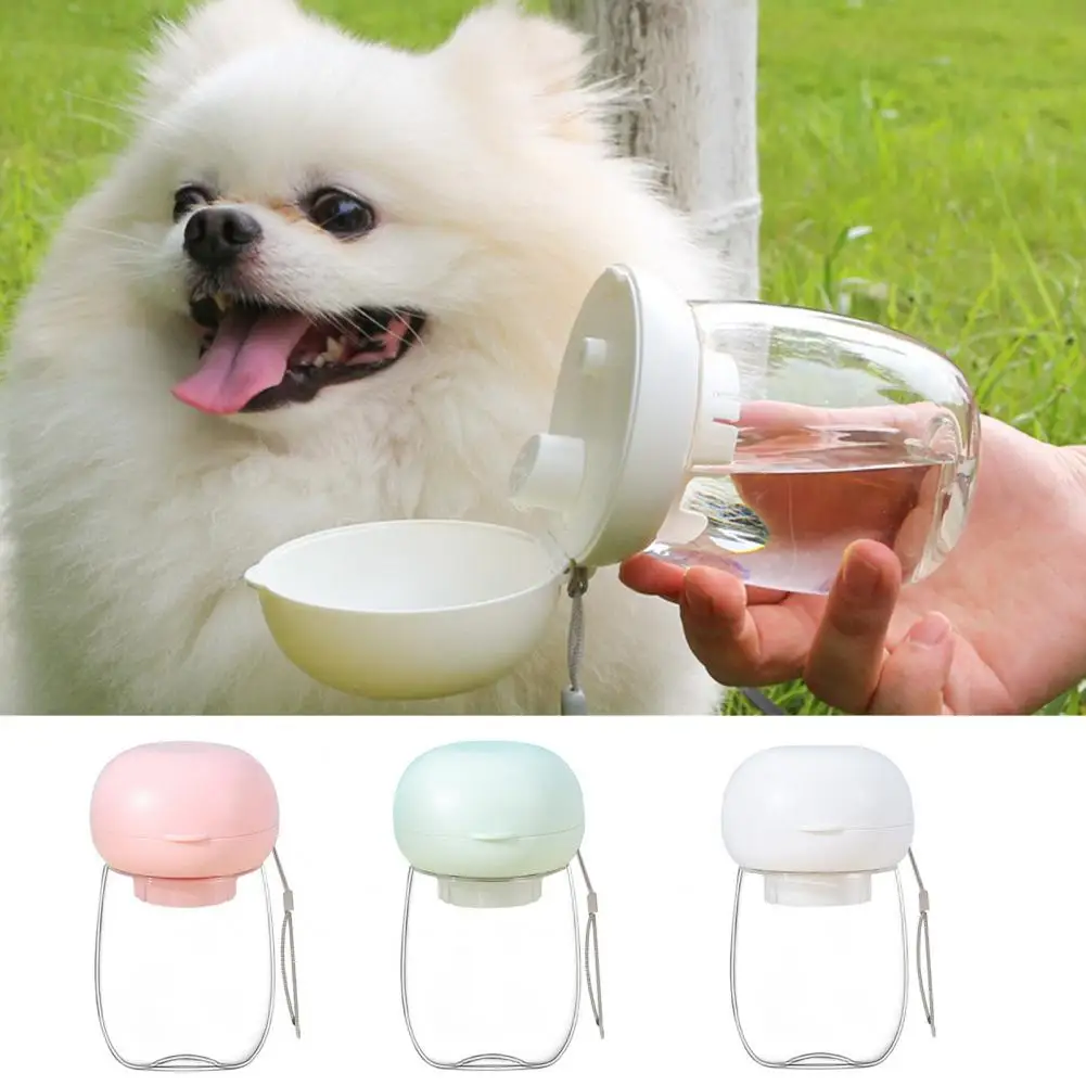 Pet Water Cup Travel-friendly Heat-resistant Pet Water Bottle Portable Foldable Easy-to-use Dispenser for Dogs Cats High
