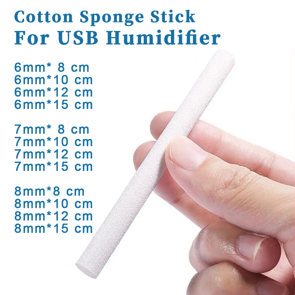 Filter 6/7mm/8mm Cotton Swab Core Usb Air Ultrasonic Humidif