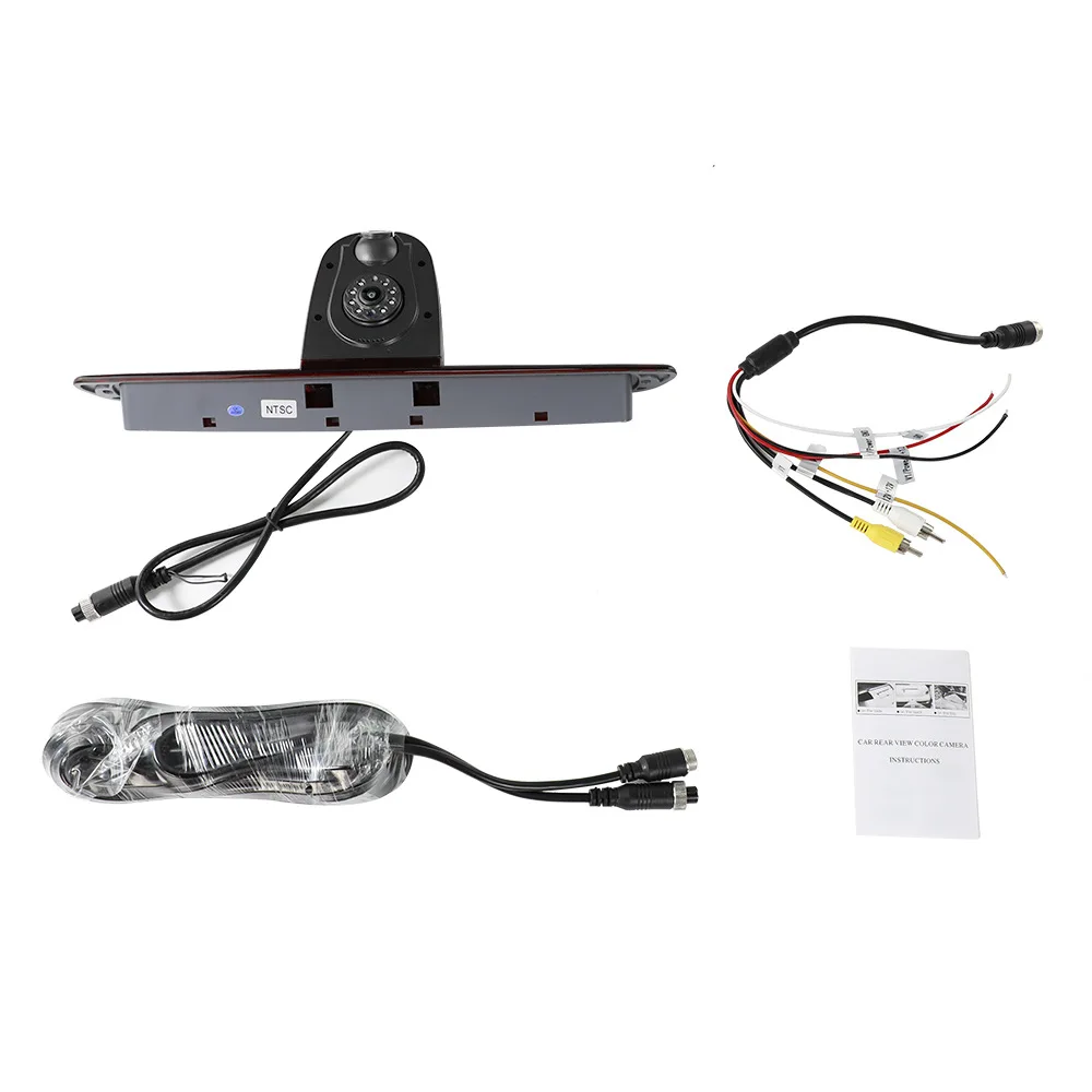 

Автомобильная двойная камера заднего вида для парктроника Mercedes Benz Sprinter Crafter 2007-2019 без стоп светильник