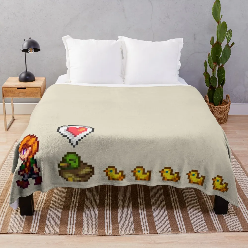 

Одеяло duckling of the Valley, Роскошное дизайнерское одеяло, фланелевая ткань