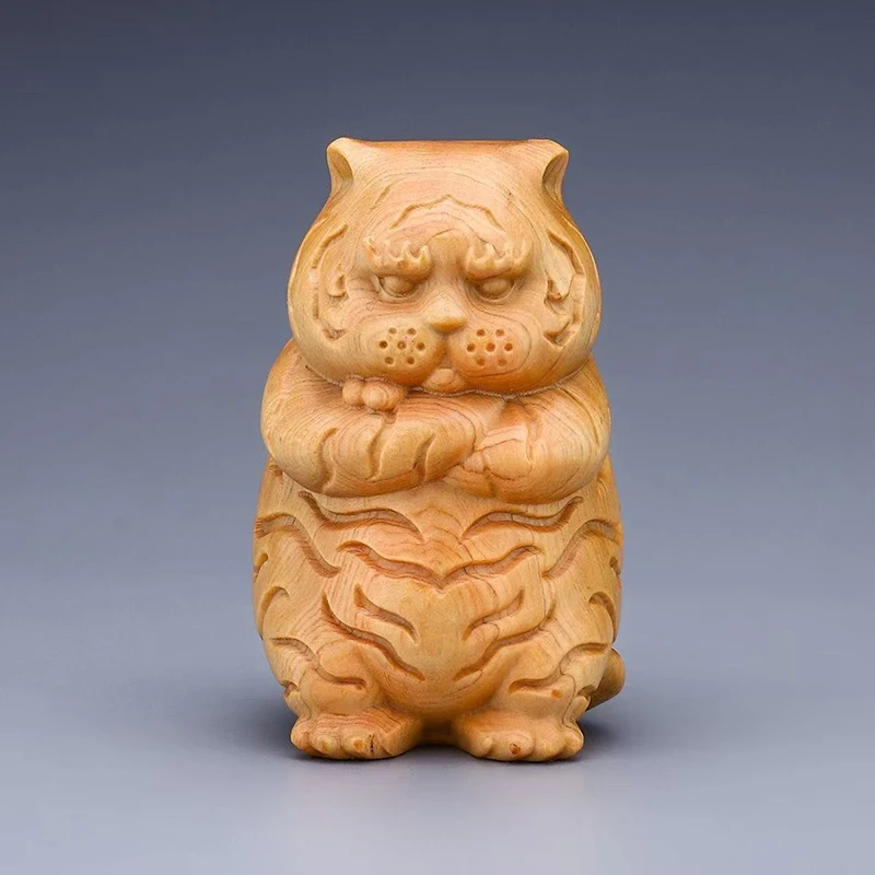 Статуэтки тигры из дерева QIANFANEIVES