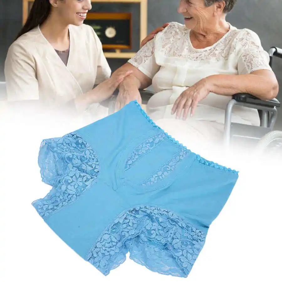 

Incontinence Care Panties Reusable Washable Underwear for Elderly Patients Pregnant Women Water-locked Fabric Breathable Diaper