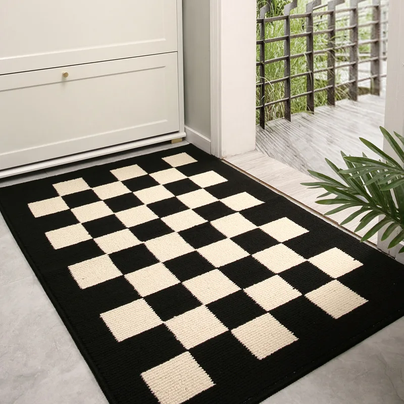 

Home Entry Door Mats Household Door Entrance Dust-proof Wear-resistant Door Simple Absorbent Non-slip Carpets Living Room Rug