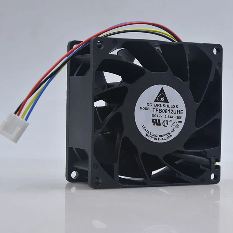 Квадратный серверный инверторный осевой кулер TFB0812UHE -5H2L 12 В постоянного тока а