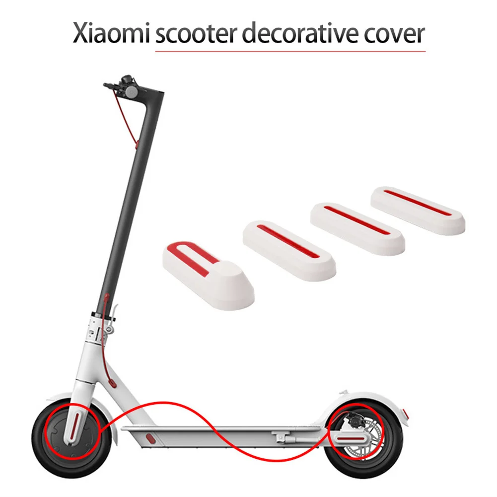 

4pcs Electric Scooter Reflector Night Warning Prismatic Warning Prismatic Safety Warning Light For M365 Pro Pro2 1S
