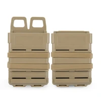 tactical molle mag pouch for m4 5 56 rifle magazine holster double fast attach molle system holder