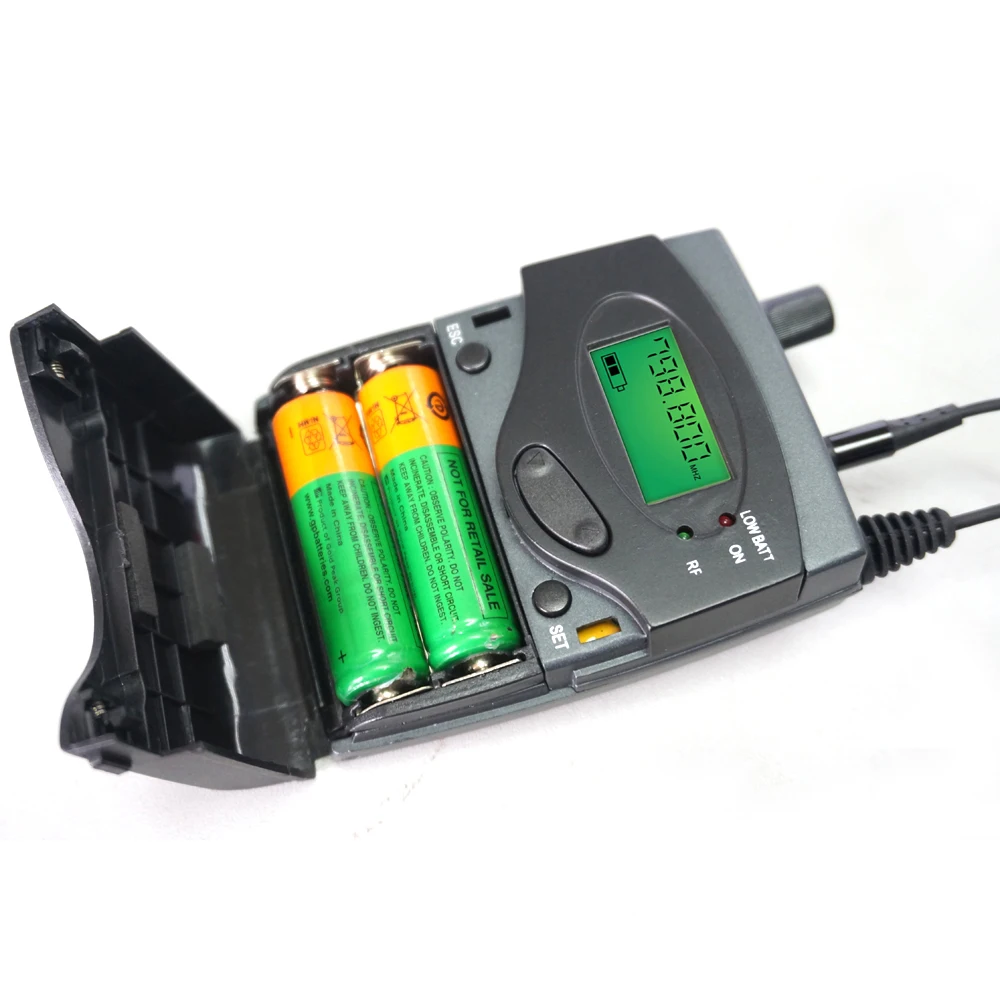 3 приемника беспроводная система мониторинга сцены внутриканальная