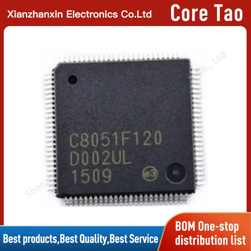 

2~10PCS/LOT C8051F120 C8051F120-GQR QFP100 IC chip microcontroller USB interface