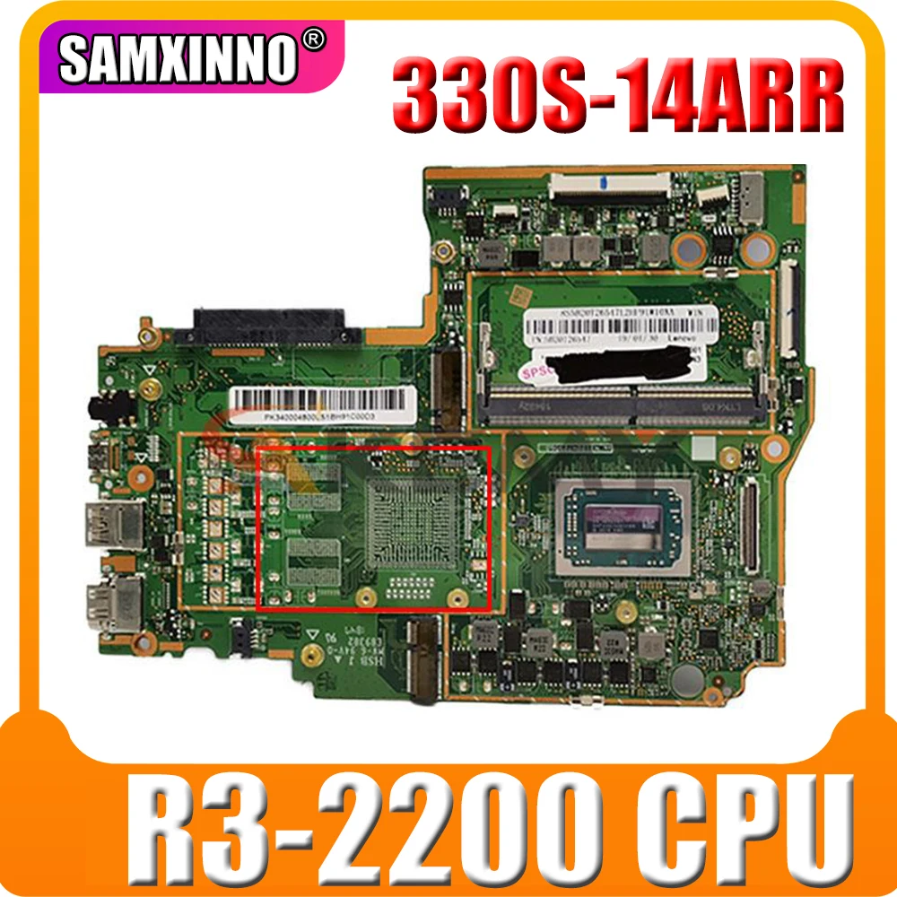 

Материнская плата для ноутбука Lenovo Thinkpad 330S-14ARR с процессором R3 -2200 100% полностью протестирована