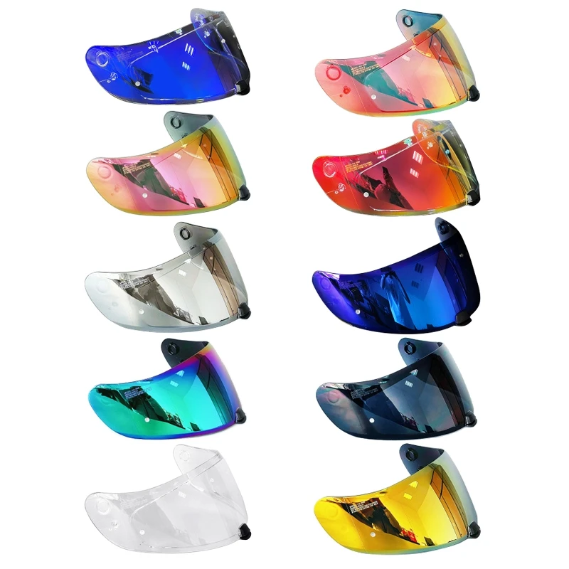 

Clear Visor for Helmet Motorcycle Full Face Sun Visor Quick Release Buckle Compatible with HJC c70