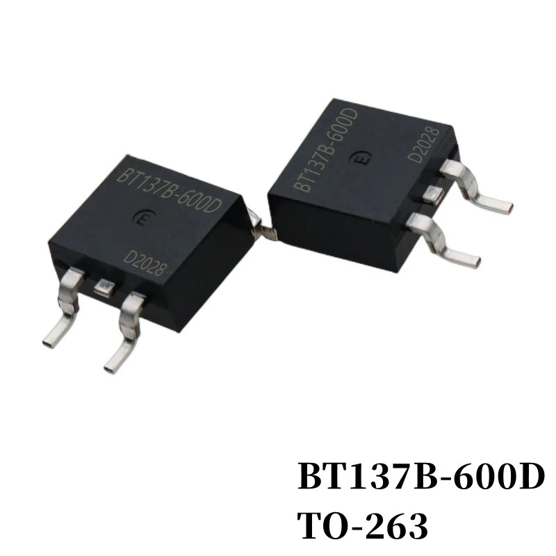 

20/50/100/300/1000Pcs BT137B-600D BT137B-600E BT137B-600F BT137B-800D BT137B-800E BT137B-800F Triac TO-263 SMD Thyristor