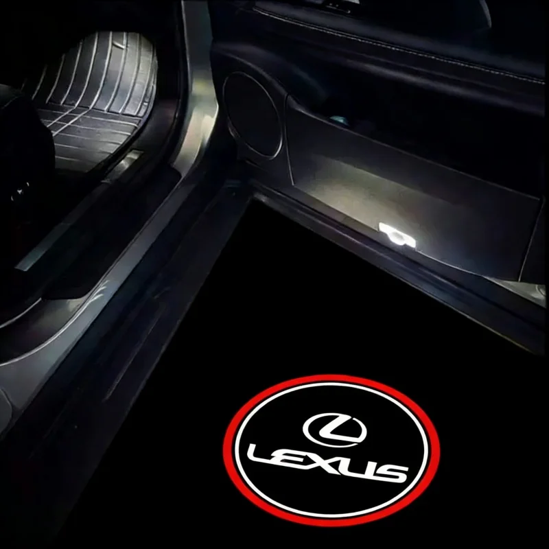 

Светодиодные лампы-проекторы для дверей автомобиля (подсветка с логотипом) для Lexus CT RC 350 300h 330 400 RX270 350 450h ES GS GX IS LS LX 460