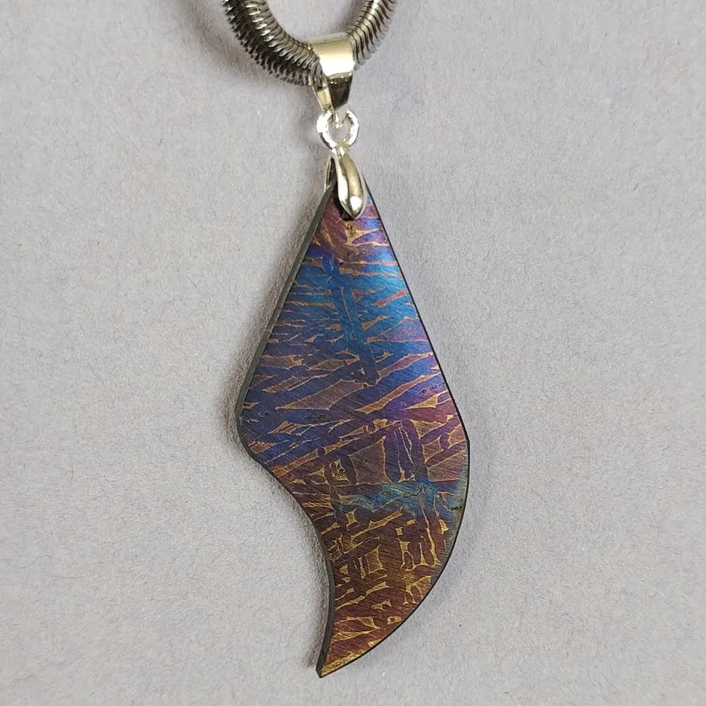 Iron Meteorite Necklace Jewelry Gift Muonionalusta Iron Meteorite Pendant Natural Meteorite Material