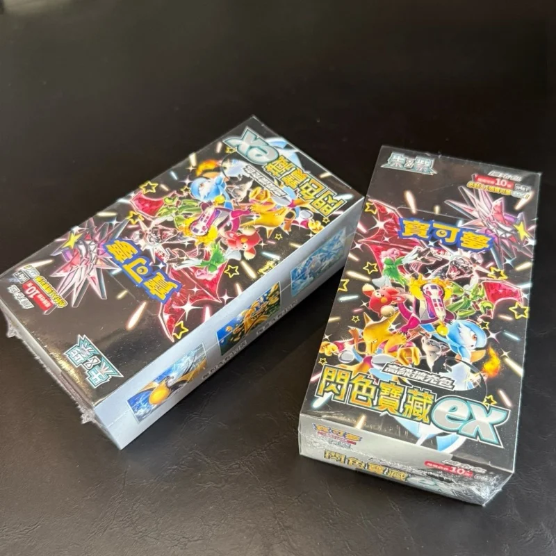 Фото В наличии оригинальные новые китайские карты покемонов Sv4a Ex Booster Box Pack торговые карты редкая коллекция соревнования игра подарок на день рождения №3