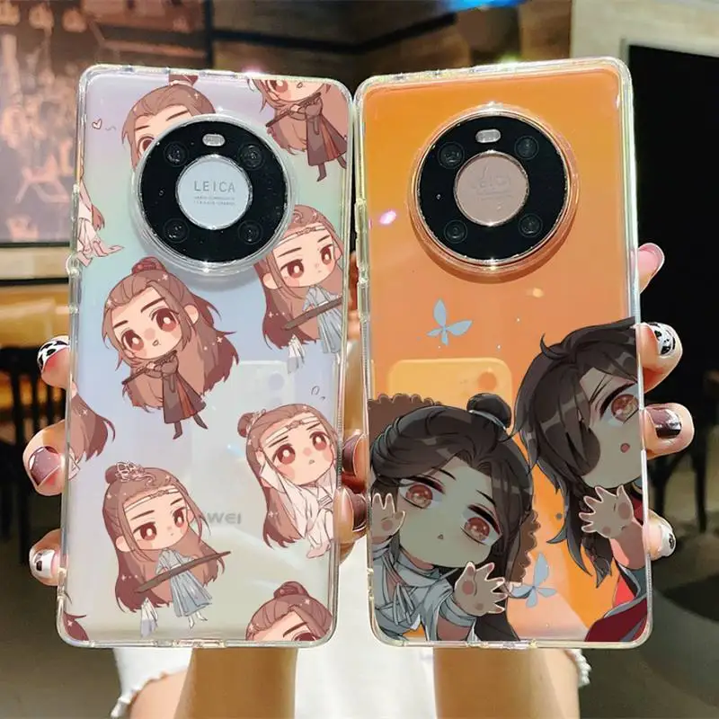 

Anime Grandmaster Mo Dao Zu Shi MDZS Phone Case for Samsung A51 A52 A71 A12 for Redmi 7 9 9A for Huawei Honor8X 10i Clear Case