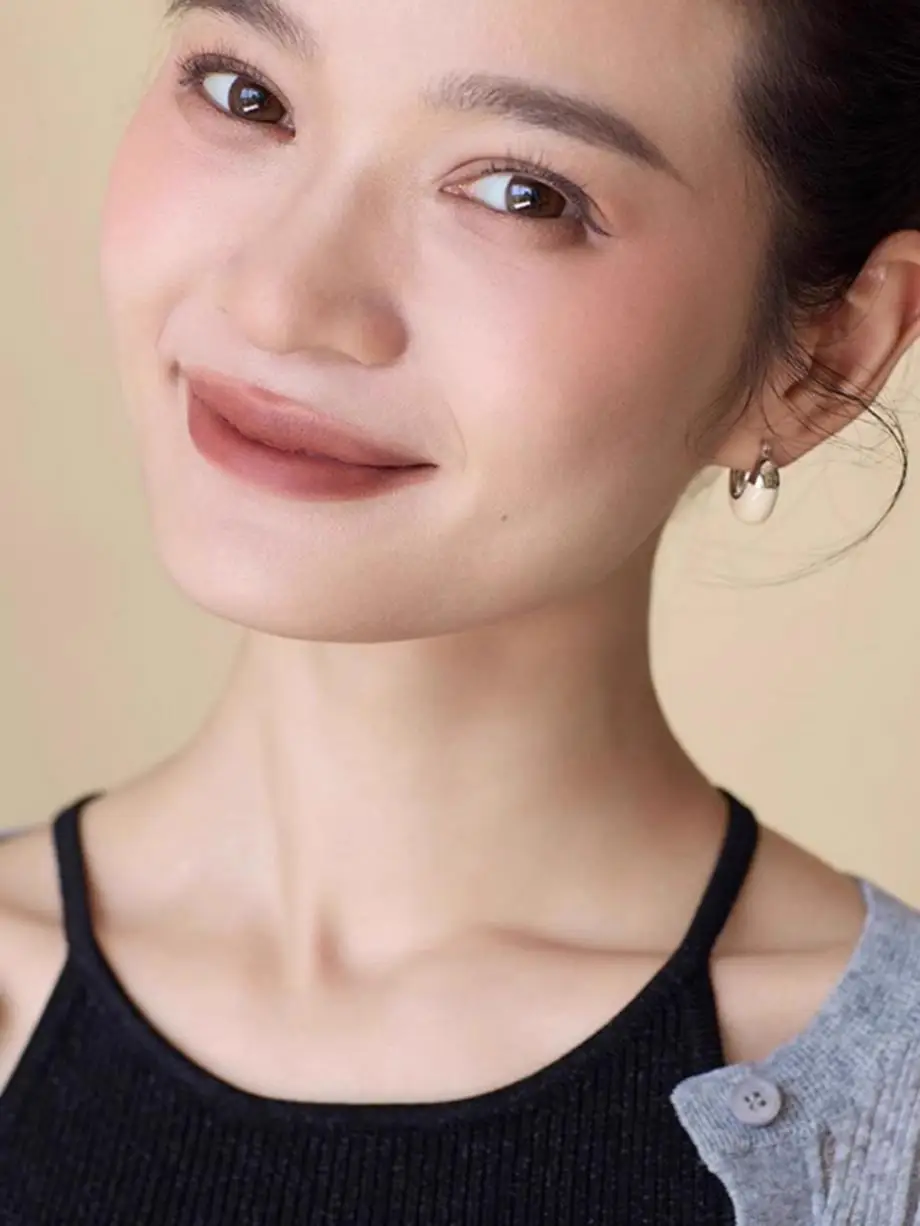 Серьги DD Blogger Same Sle французские серьги молочно-белая эмаль глазурь лоскутные