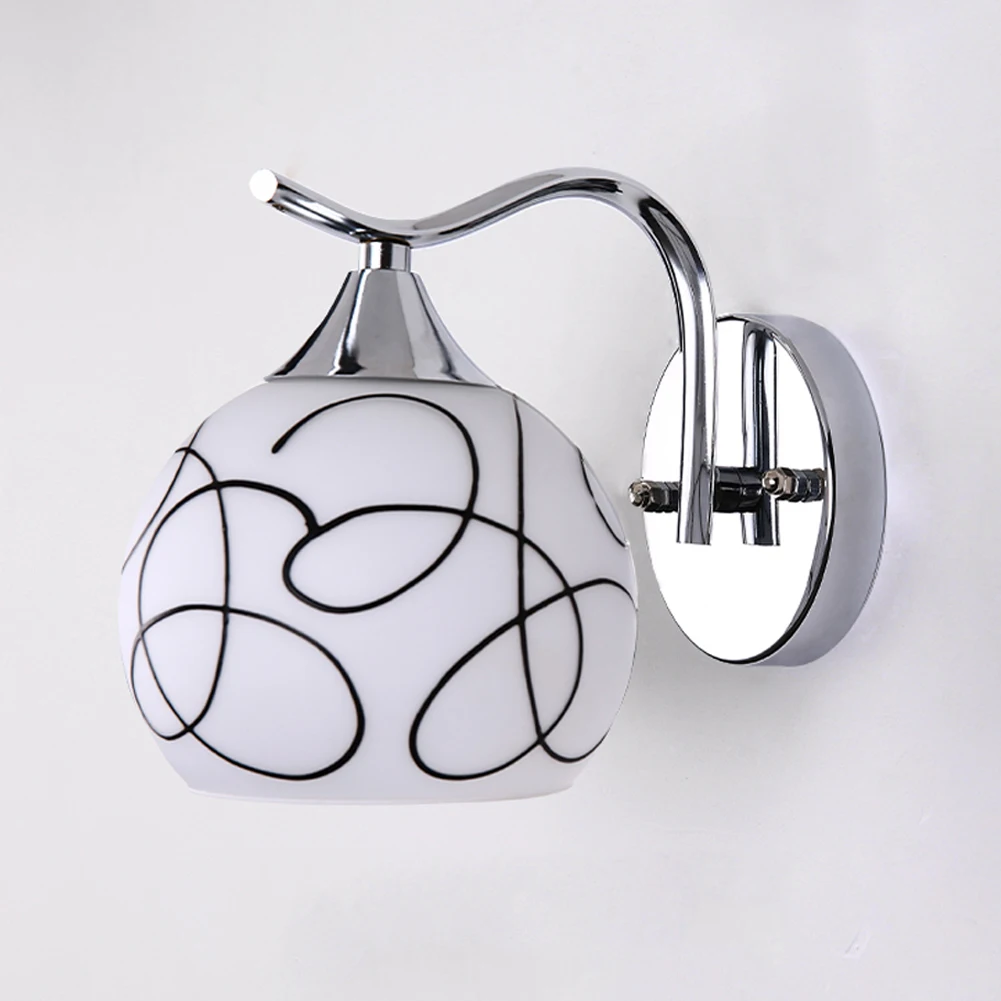 

Simple Bedside Lamp Bedroom Practical Home Wall Light Hallway Crystal Fixture Sconce Porch Led Modern Decoration