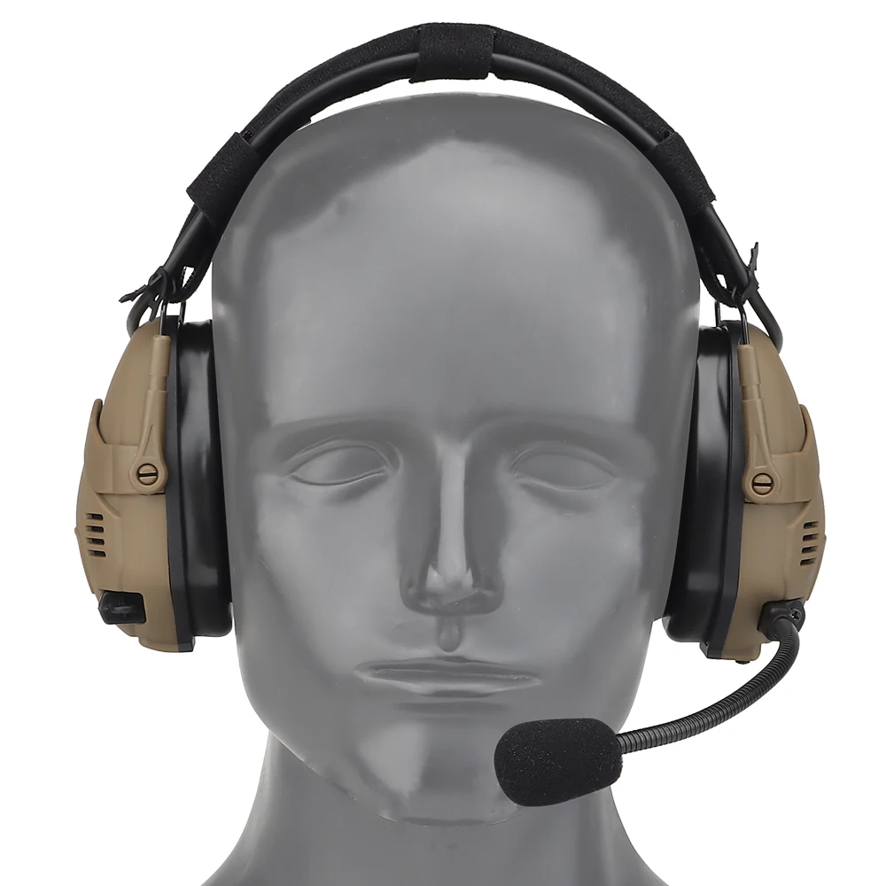 Тактическая Bluetooth-гарнитура для шлема быстросъемные наушники двойного