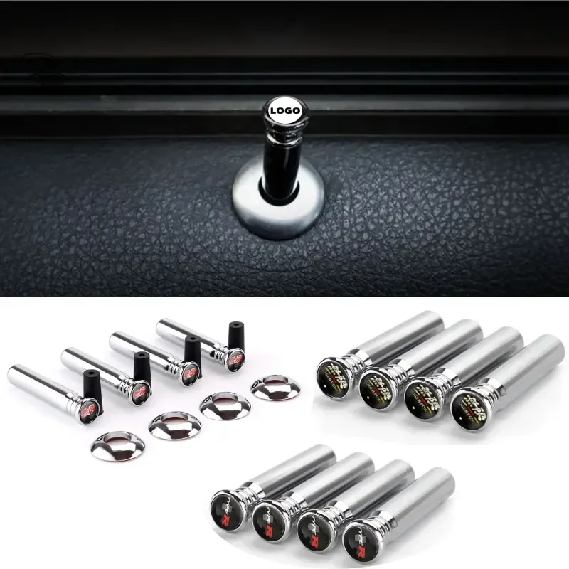 Металлические колпачки для дверных замков автомобиля Honda Mugen TYPER с логотипом CRV Pilot