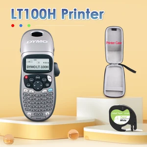 Portable LT100H Labeling Machine For Dymo LT-100H LT100H Handheld Label Printer with LT100H Printer Case 91201 12267 LT Label