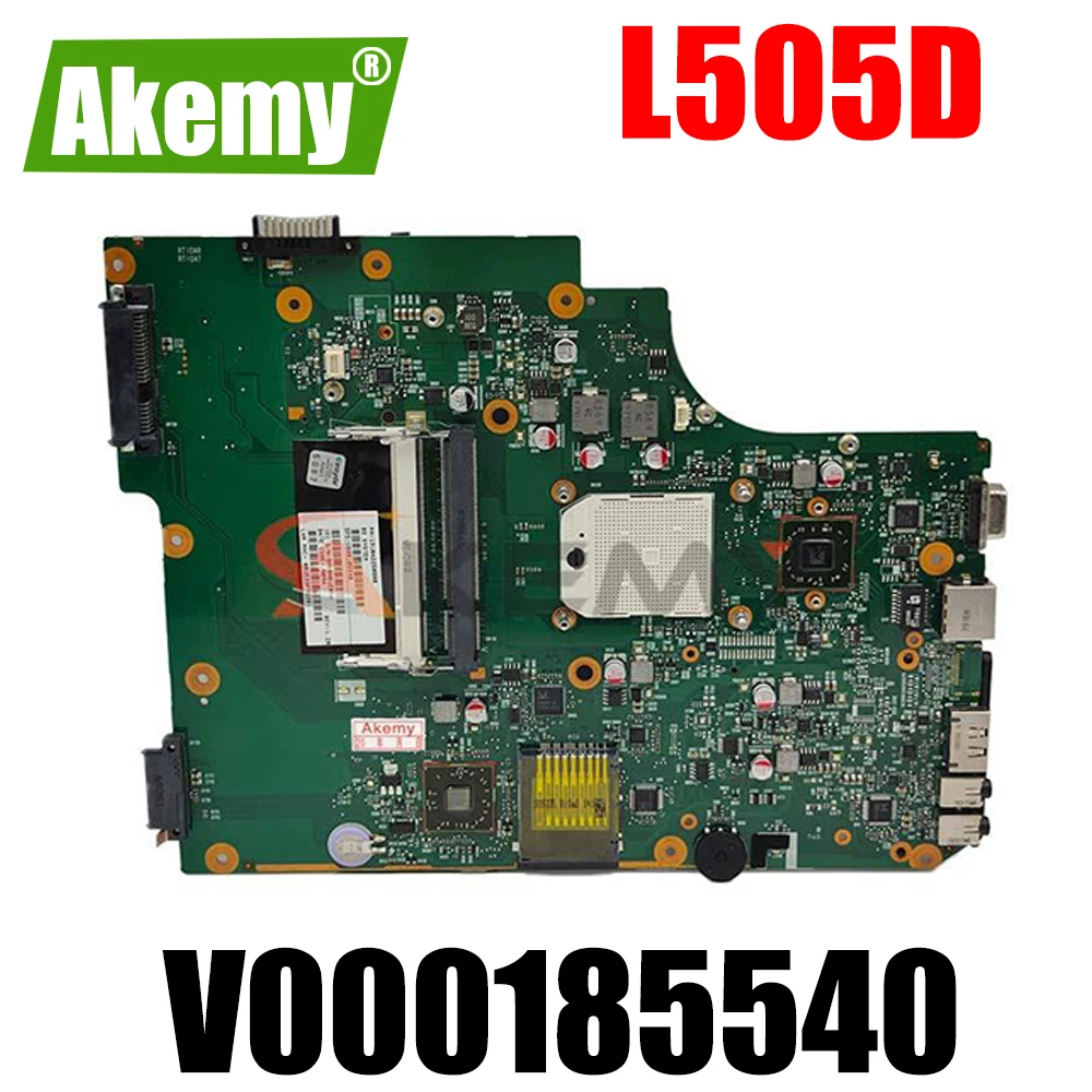 

Akemy V000185540 для ноутбука Toshiba Satellite L505D материнская плата 6050A2250801-MB-A04 тест ОК