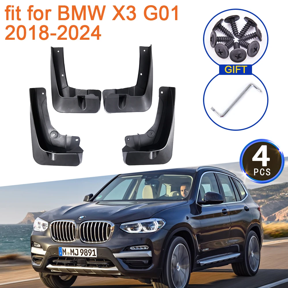 

Брызговики для BMW X3 G01 2018 2019 2020 2021 2022 2023 2024