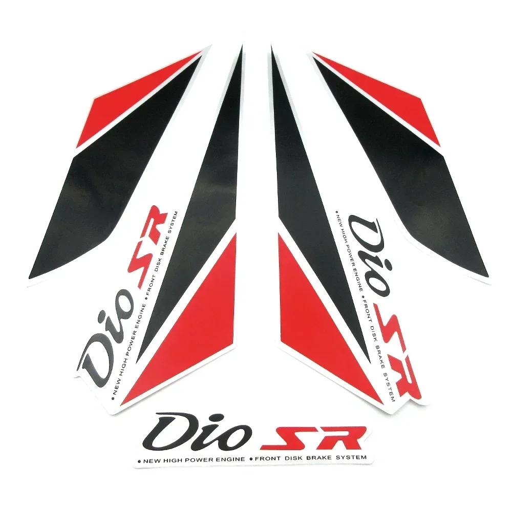 Наклейки Motorfiets Hele Lichaam Kuip для Honda Dio Sp Sr Dio50 Af17 Af18 Af27 Af28 Lijm Decoratieve Stickers Scooter Logo