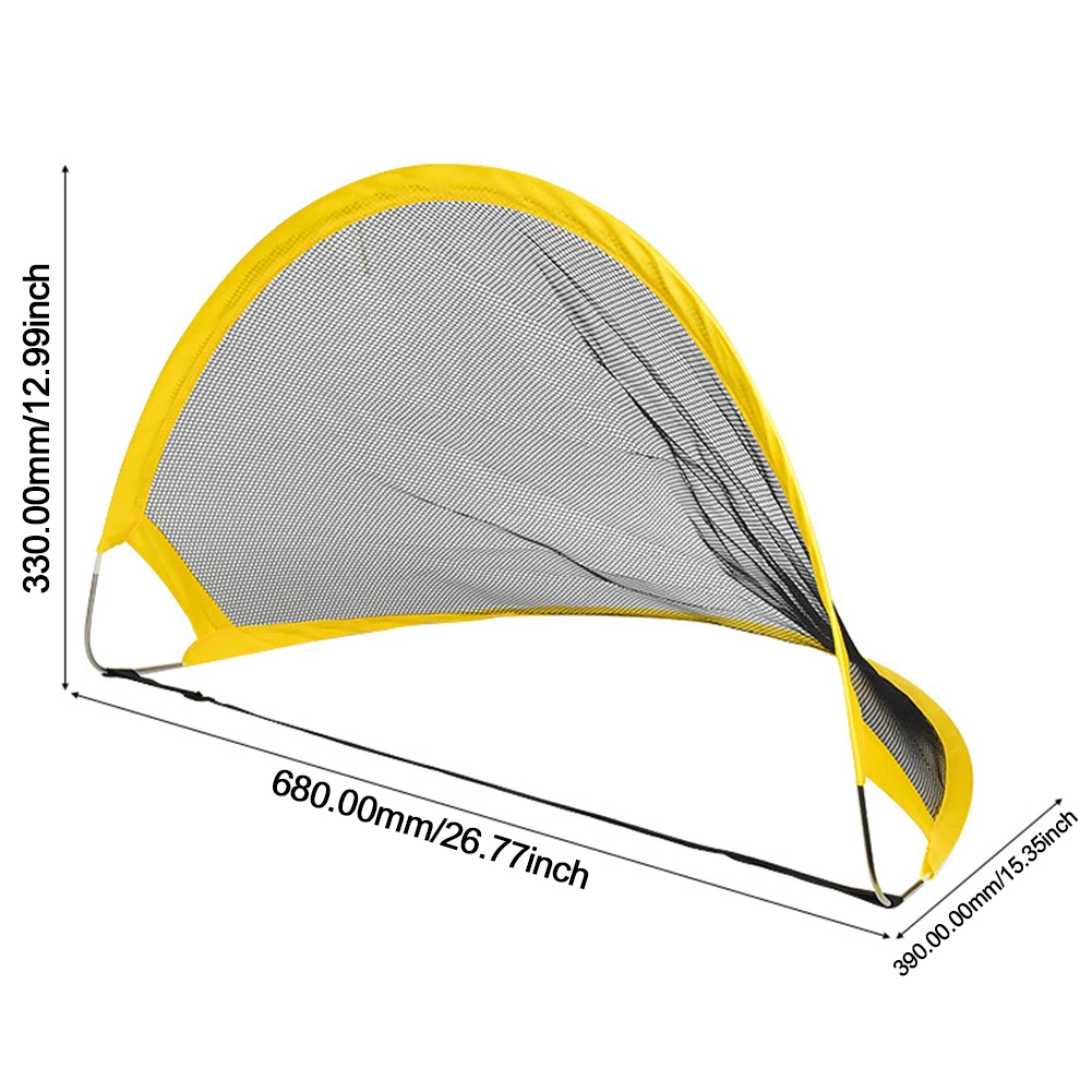 2 шт. складные футбольные ворота с мячом/надувным устройством/сумка для хранения