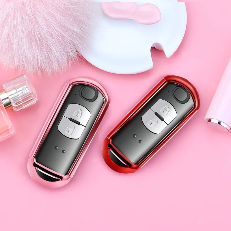

Smart Remote Key Case Cover Car Accessories Soft TPU Key Bag For Mazda 3 CX-4 CX-5 ATENZA Axela