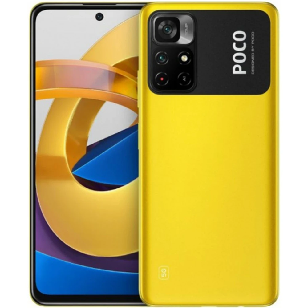 Смартфон POCO M4 Pro 5G 6.6 &quotFHD+ | 4+64GB MediaTek Dimensity 810 50 Mp NFC 5000 mAh Ростест Официальная