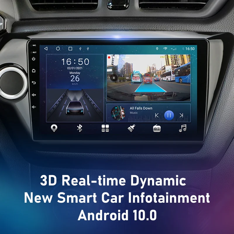 Автомагнитола JMCQ 2 Din Android 10 0 мультимедийный видеоплеер для KIA RIO 3 2011-2016 K2