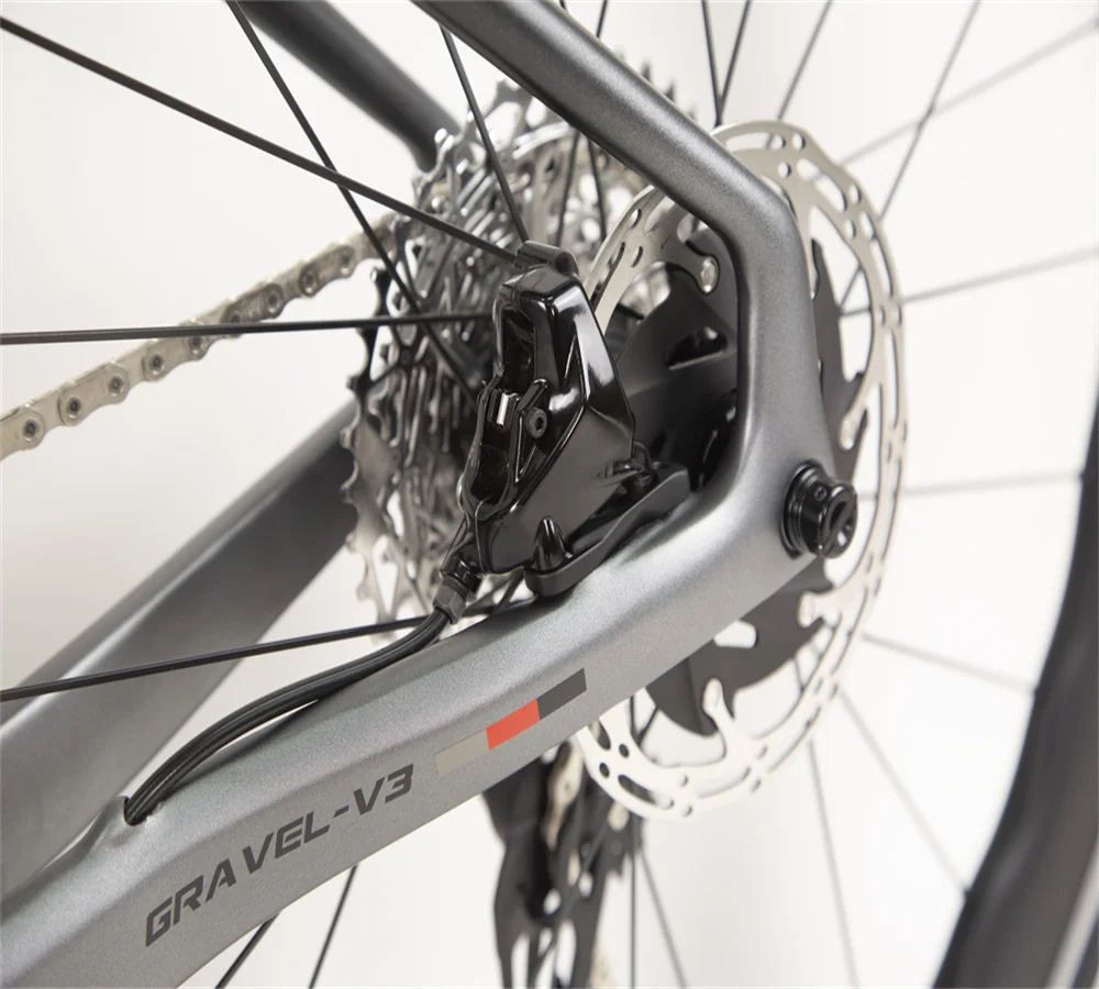 Велосипед TWITTER GRAVEL-V3 SRAM RIV eTap AXS-24s с гидравлическими дисковыми тормозами, карбоновая рама, шоссейный велосипед 700*40c, гравийный велосипед (art.: 3920daca45adf) - 3920daca45adf